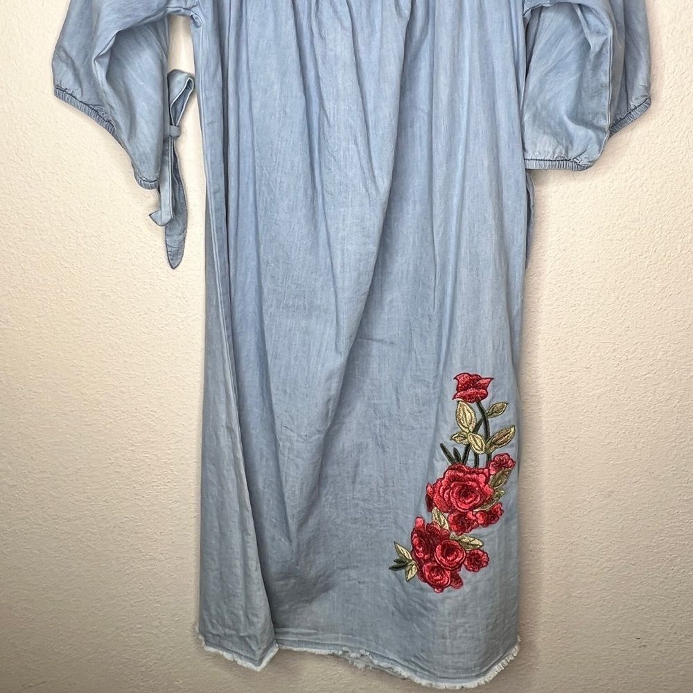 Speed Control Embroidered‎ Dress - Picture 7 of 9
